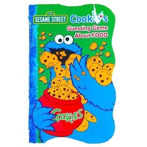 SESAME STREET “Cookie’s Guessing Game About FOOD” book
